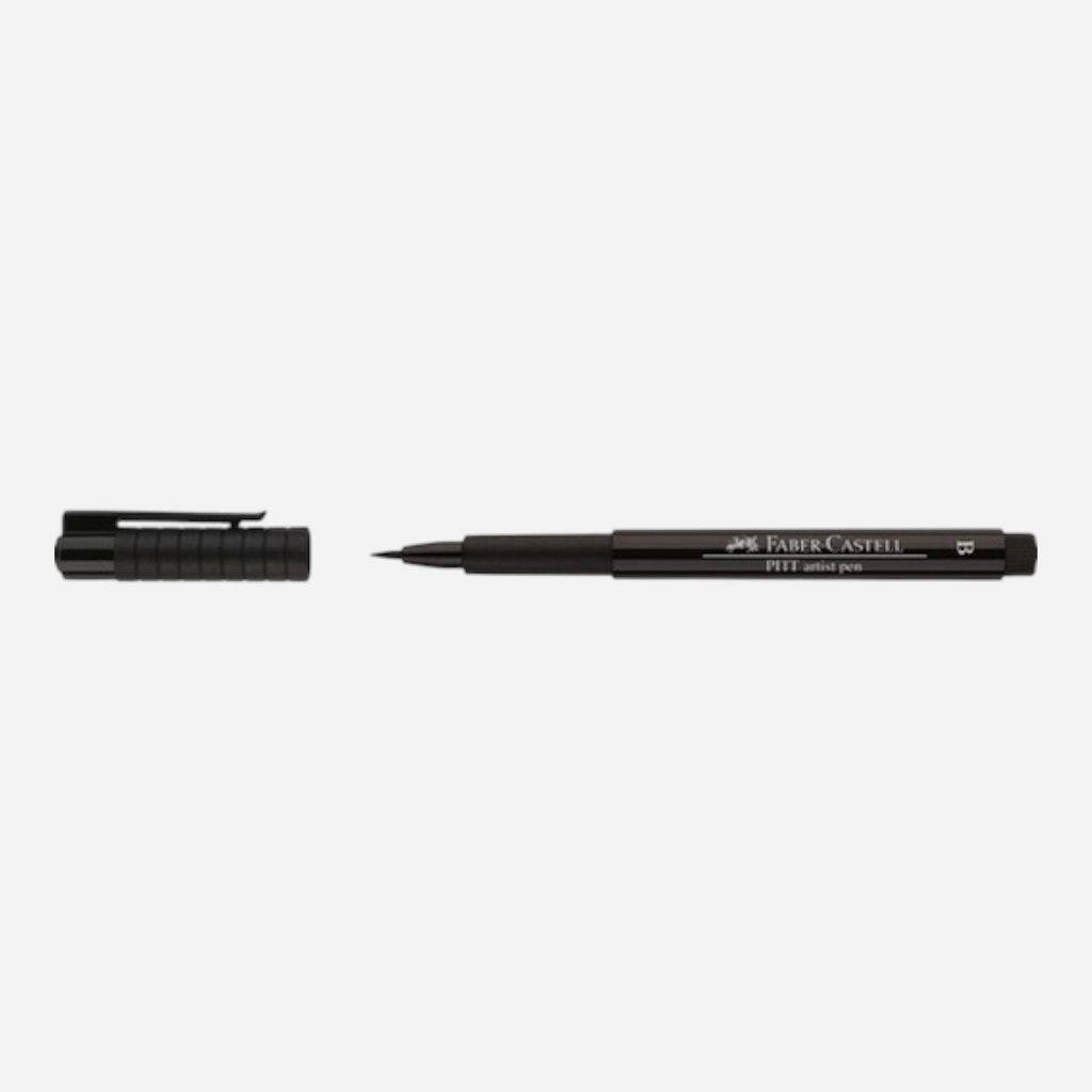 FABER-CASTELL Pitt Brush Pen Black