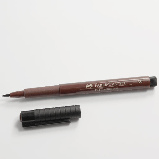 FABER-CASTELL Pitt Brush Pen Dark Sepia
