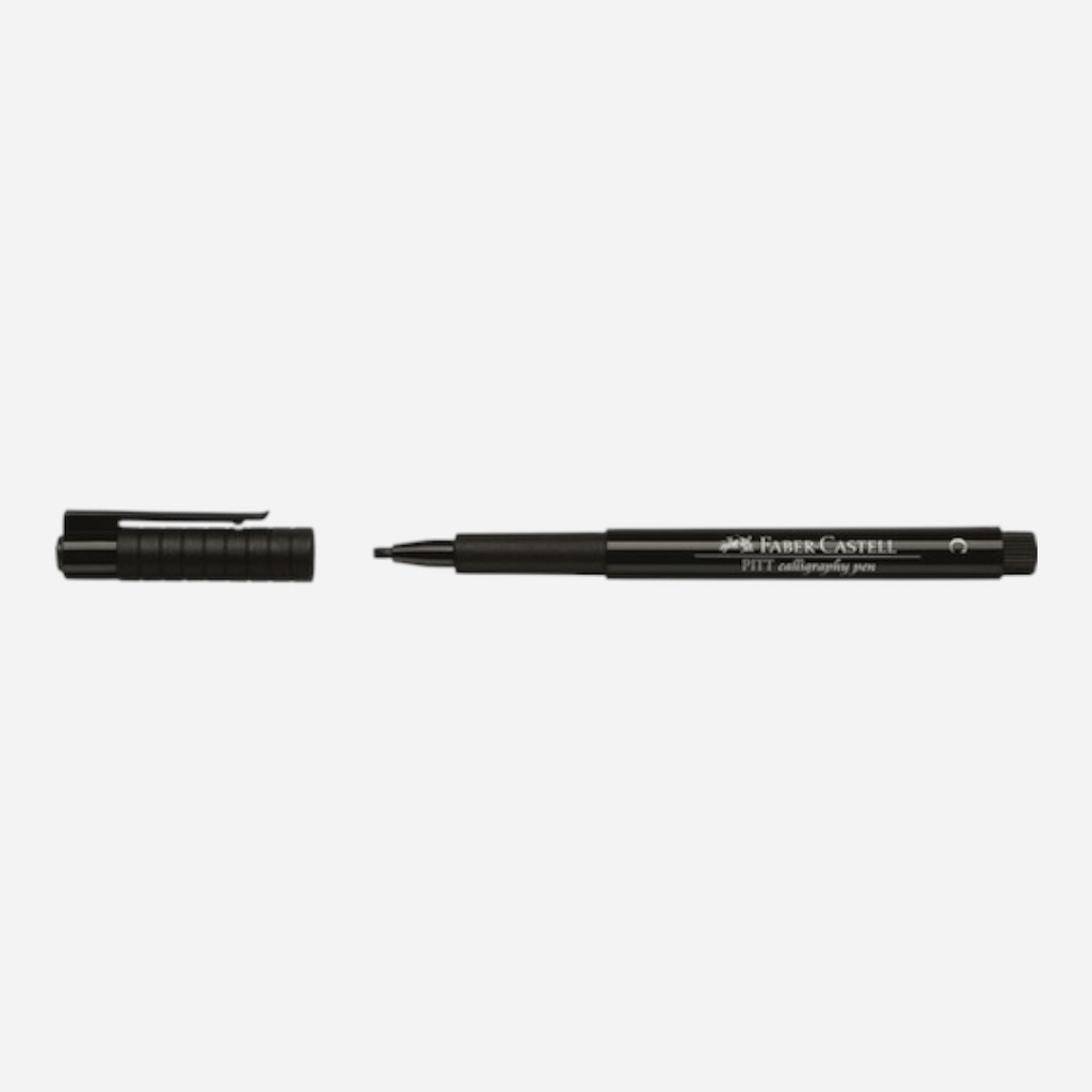 FABER-CASTELL Pitt Calligraphy Pen Black