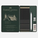 FABER-CASTELL Pitt Matt Graphite Pencil Set x 11