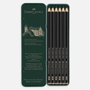 FABER-CASTELL Pitt Matt Graphite Pencil Set x 6