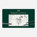 FABER-CASTELL Pitt Monochrome Graphite Set x 26