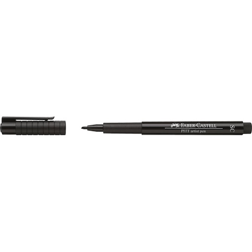 FABER-CASTELL Pitt Soft Chisel Pen Black