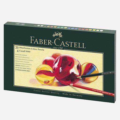 FABER-CASTELL Polychromos & Accessories Gift Box Set x 26