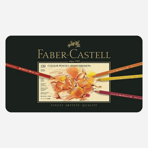 FABER-CASTELL Polychromos Color Pencil Set x 120