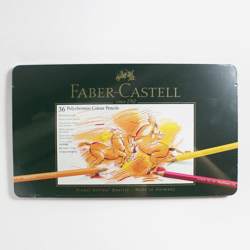 FABER-CASTELL Polychromos Color Pencil Set x 36
