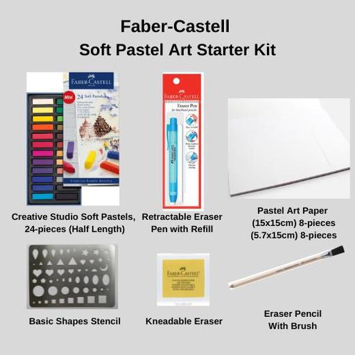 FABER-CASTELL Soft Pastel Art Starter Set x 6