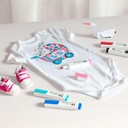 FABER-CASTELL Textile Marker Baby Party Set x 5