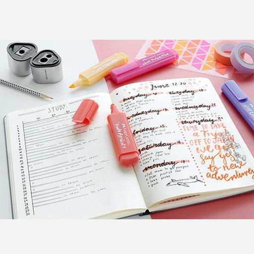 FABER-CASTELL Textliner 38 Highlighter Pastel Set x 4