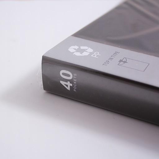 GOLDLION 40-Sheet Clear Book A4