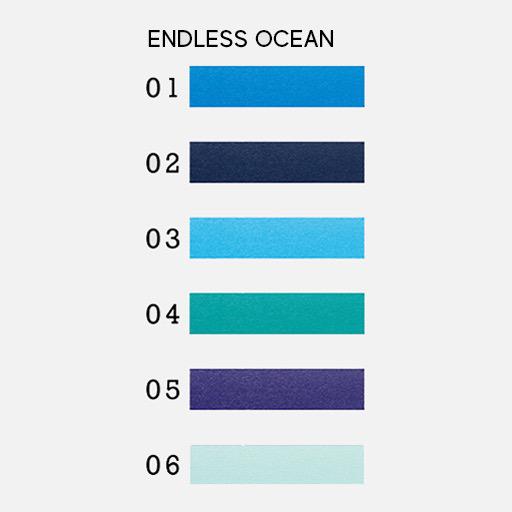HARU Washi Tape 5cm x 10m Endless Ocean 4