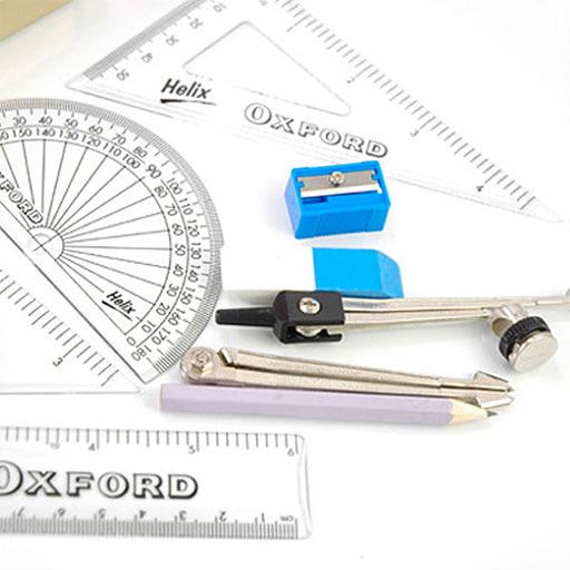 HELIX Oxford Geometric Instrument Set x 10