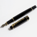 HERO 7032 Black Fountain Pen Metal Case Fude Set