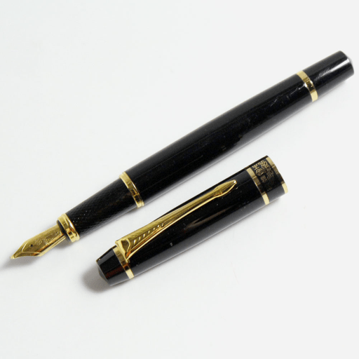 HERO 7032 Black Fountain Pen Metal Case Fude Set