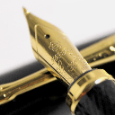 HERO 7032 Black Fountain Pen Metal Case Fude Set