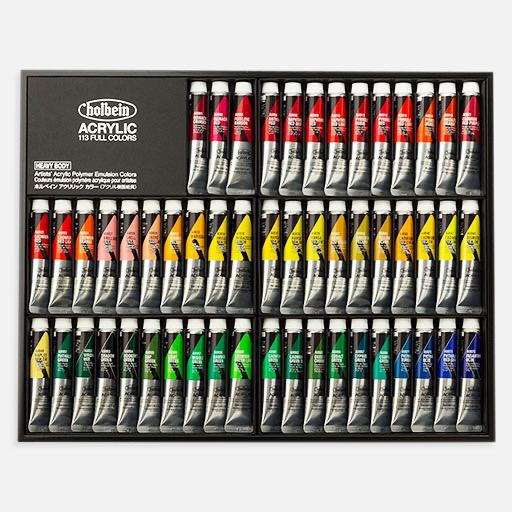 HOLBEIN Artist Heavy Body Acrylic 20ml Set x 113