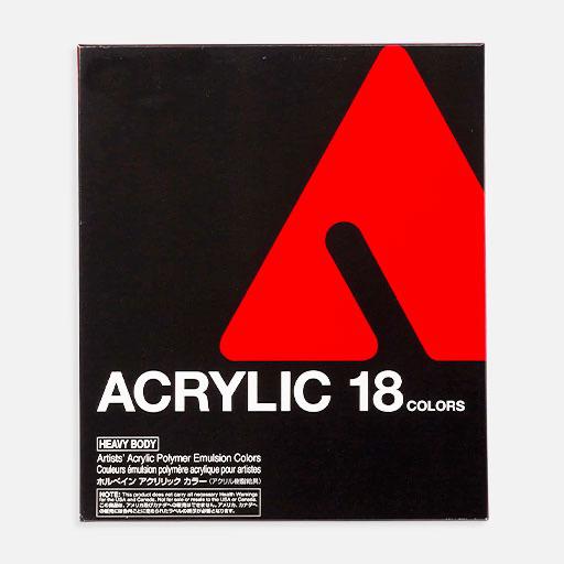 HOLBEIN Artist Heavy Body Acrylic 20ml Set x 18