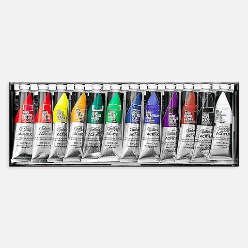 HOLBEIN Artist Heavy Body Acrylic 60ml Set x 12