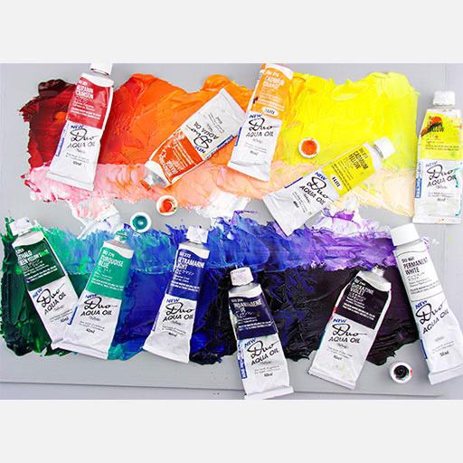 HOLBEIN Duo Water-Mixable Oil 20ml Set x 12