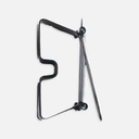 HOLBEIN Stainless Steel Canvas Carrier Clip x 4