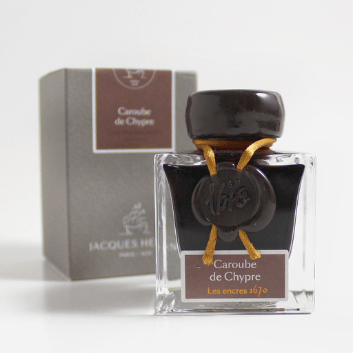 JACQUES HERBIN 1670 Anniversary Ink 50ml Carob Of Cyprus