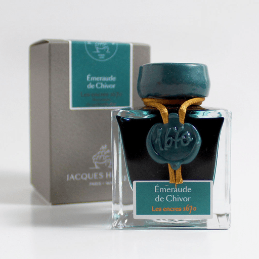JACQUES HERBIN 1670 Anniversary Ink 50ml Emerald Of Chivor