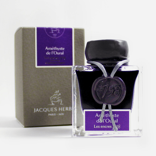 JACQUES HERBIN 1798 Anniversary Ink 50ml Ural Mountain Amethyst