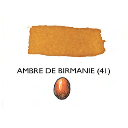 JACQUES HERBIN Fountain Pen Ink 30ml Amber Of Burma (Ambre De Birmanie)