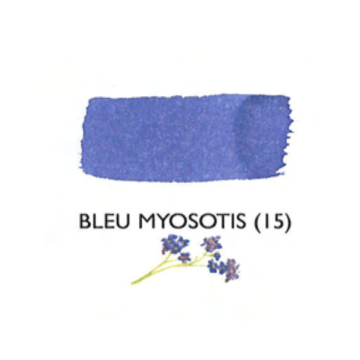 JACQUES HERBIN Fountain Pen Ink 30ml Forget Me Not Blue (Bleu Myosotis)