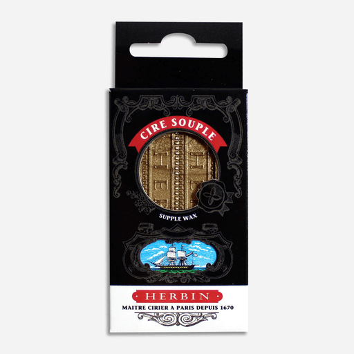 JACQUES HERBIN Supple Wick Wax Gold x 4