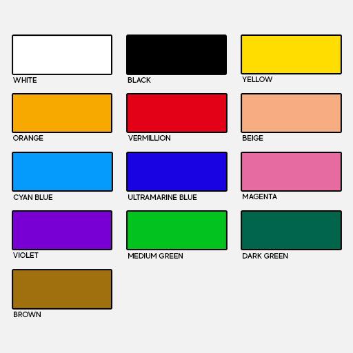 JOVI Basic Liquid Poster Paint 1000ml Black