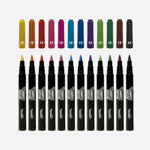 JOVI Decor Fabric Marker Set x 12