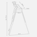 JULLIAN Rexy Oiled Beechwood Watercolor Field Easel (Canvas Bag Included)