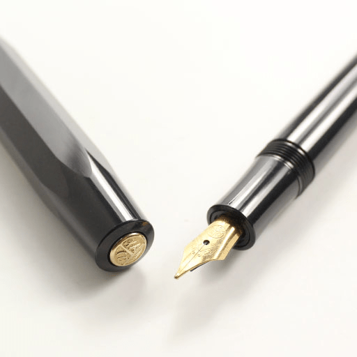 KAWECO Classic Sport Black Fountain Pen Fine