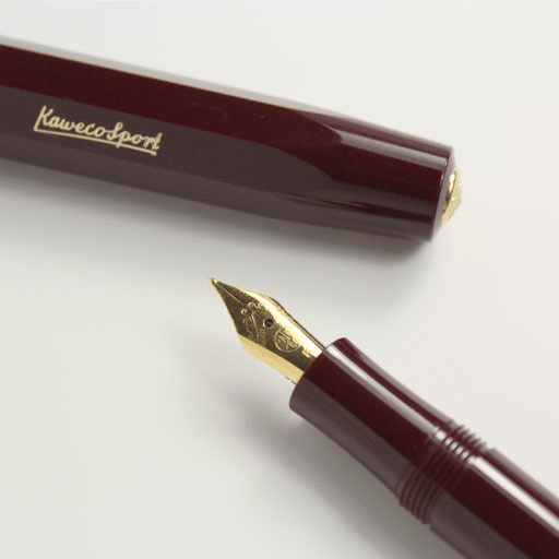 KAWECO Classic Sport Bordeaux Fountain Pen Fine