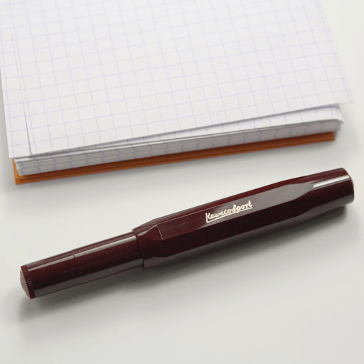 KAWECO Classic Sport Bordeaux Fountain Pen Fine