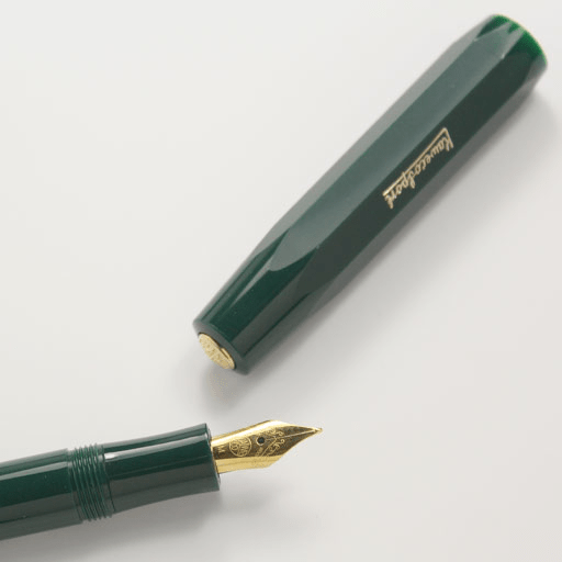 KAWECO Classic Sport Green Fountain Pen Medium