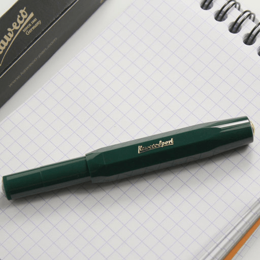 KAWECO Classic Sport Green Fountain Pen Medium