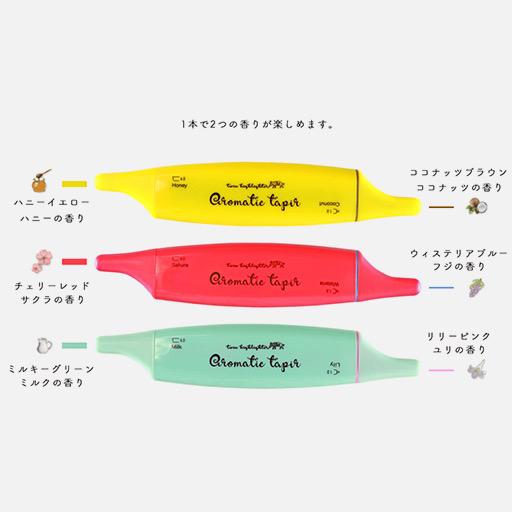 KOBARU Aromatic Tapir Twin Highlighter Yellow