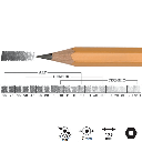 KOH-I-NOOR 1500 Professional Graphite Pencil 5B