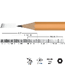 KOH-I-NOOR 1500 Professional Graphite Pencil 6H
