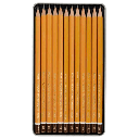 KOH-I-NOOR 1500 Professional Graphite Pencil Art Set x 12