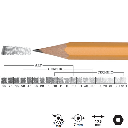 KOH-I-NOOR 1500 Professional Graphite Pencil B