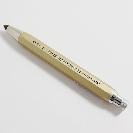 KOH-I-NOOR Automatic Metal Clutch Pencil 5.6mm Gold