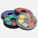 KOH-I-NOOR Brilliant Watercolor Pan 22.5mm Set x 24