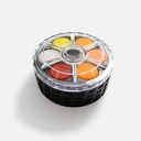 KOH-I-NOOR Brilliant Watercolor Pan 22.5mm Set x 24