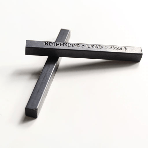 KOH-I-NOOR Gioconda Black Drawing Lead Block 1 Soft