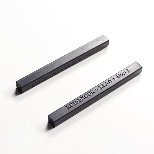 KOH-I-NOOR Gioconda Black Drawing Lead Block 3 Hard
