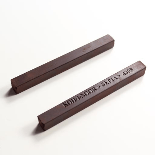 KOH-I-NOOR Gioconda Dark Brown Sepia Block