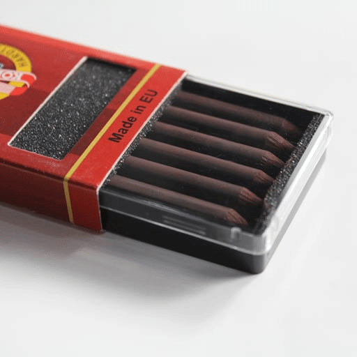 KOH-I-NOOR Gioconda Dark Brown Sepia Lead 5.6mm x 6